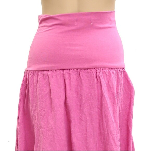 Free People Free-est Nicola Convertible Skirt Tube Dress Pink Beach S New 281304 - Picture 8 of 13